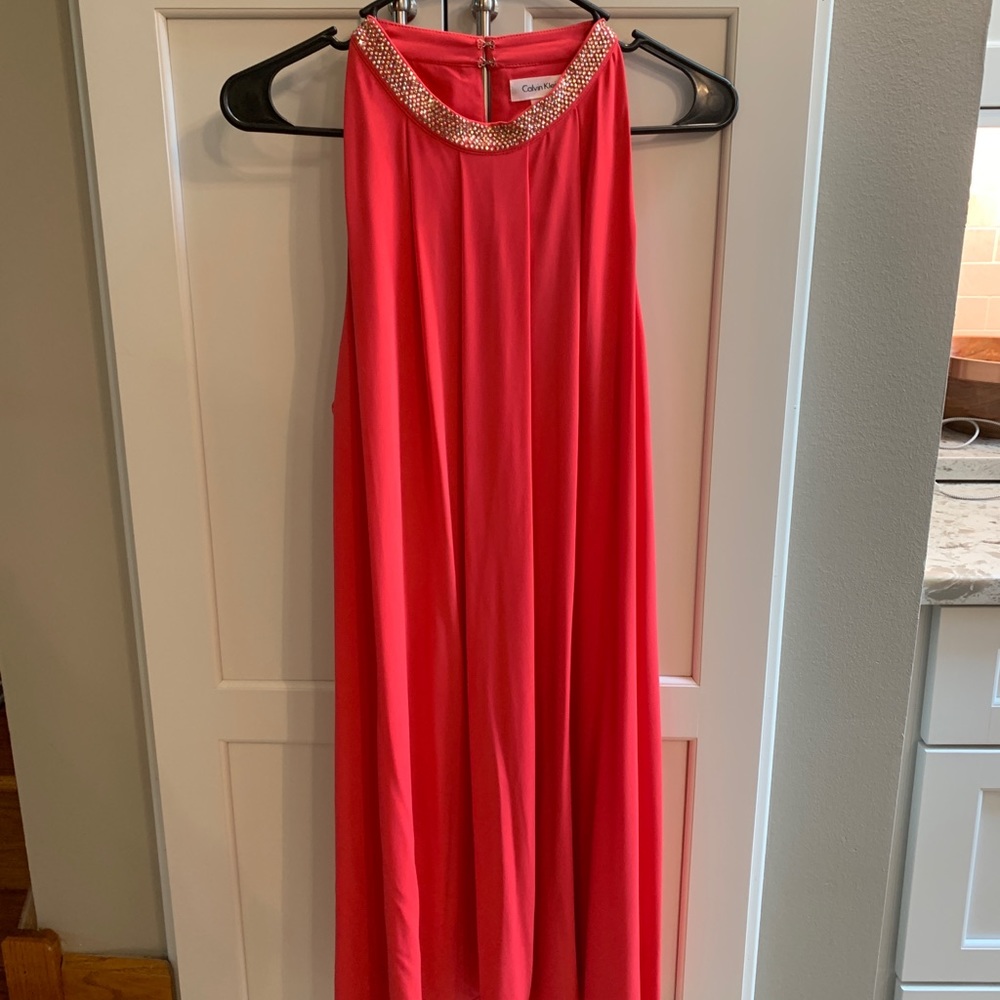 Sleeveless Pink Dress